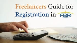 register as a freelancer with FBR